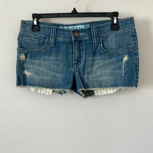 Brand new Roxy denim shorts size 5